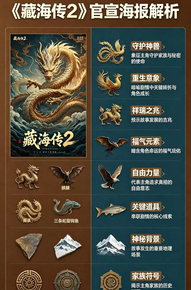 《藏海传2》官宣定档5月11日，海报暗藏癸玺与铜鱼关键线索：相关图片